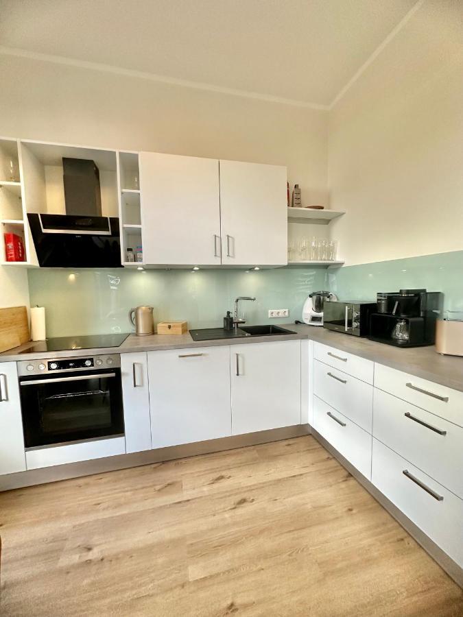 Exklusives City-Apartment Im Herzen Oldenburgs Mit Balkon Und Parkplatz A36 外观 照片