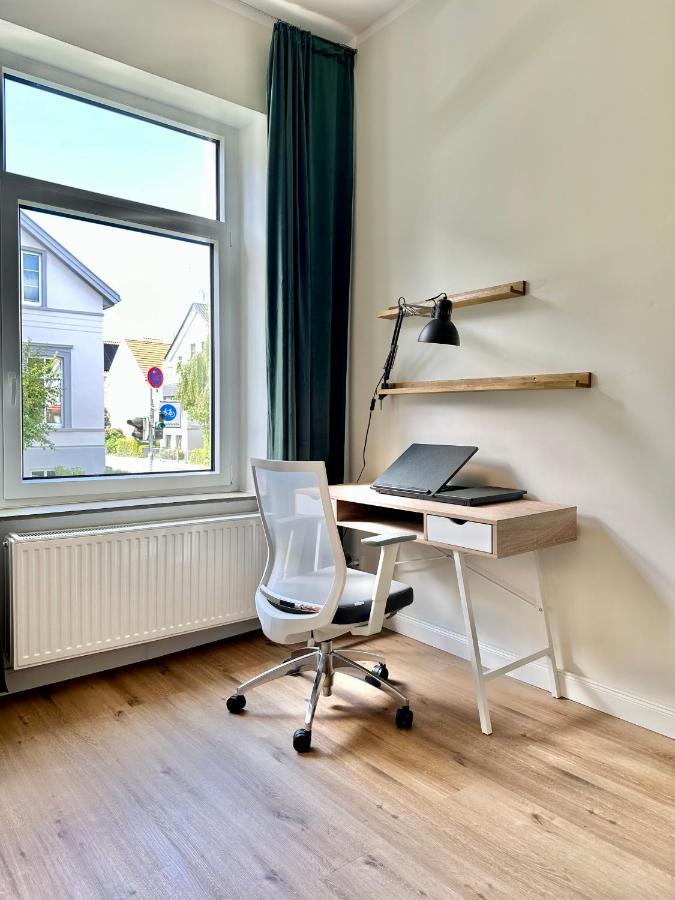 Exklusives City-Apartment Im Herzen Oldenburgs Mit Balkon Und Parkplatz A36 外观 照片