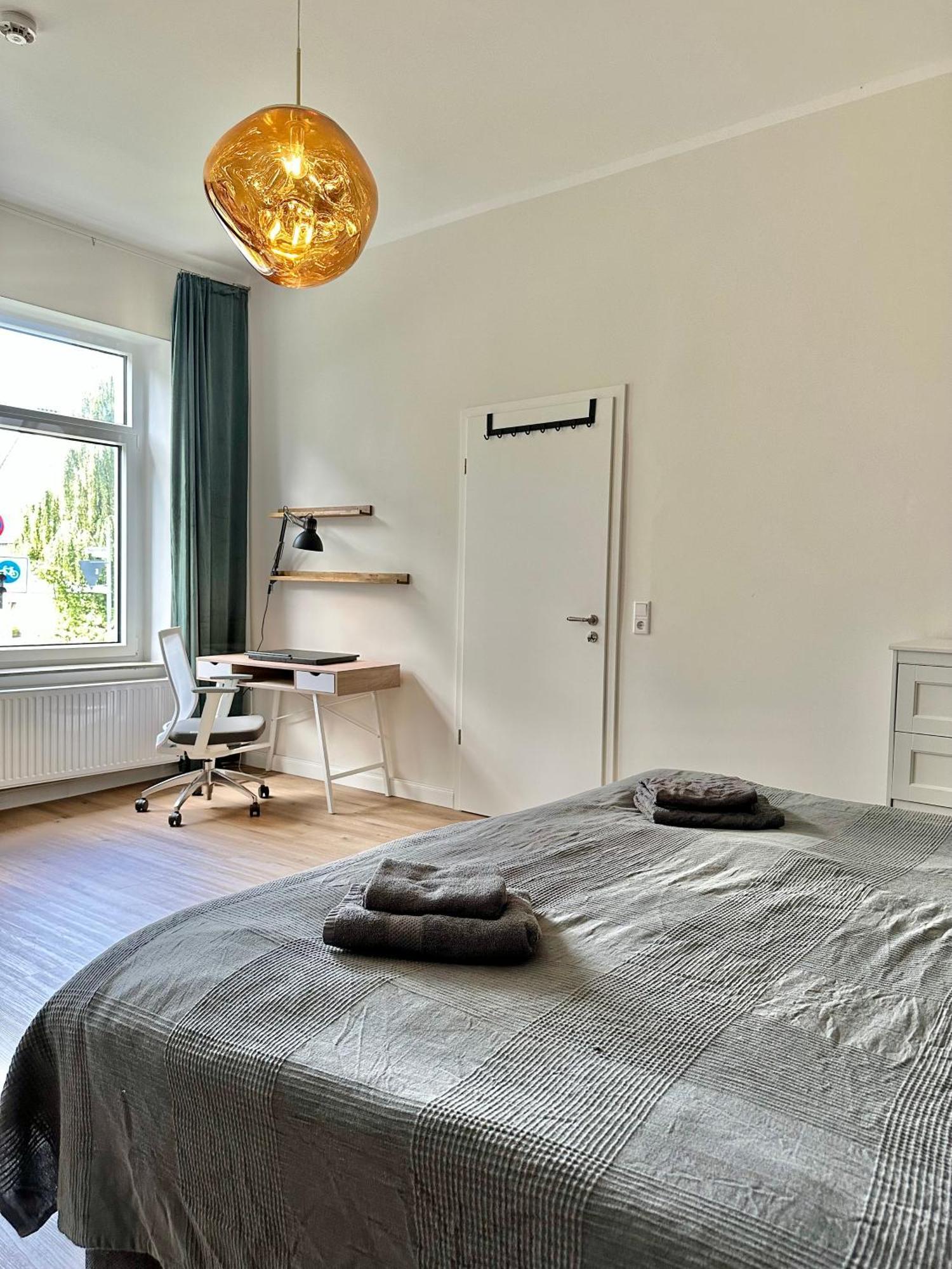 Exklusives City-Apartment Im Herzen Oldenburgs Mit Balkon Und Parkplatz A36 外观 照片